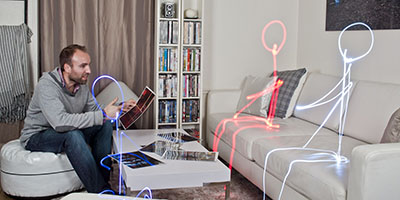 Rendez vous light painting
