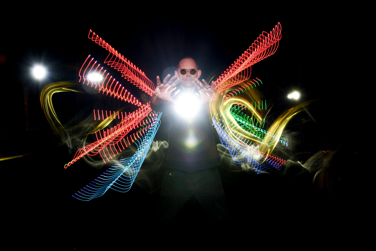 Animations light painting – Les Lucioles – Christopher Hibbert Animations light painting – Les Lucioles – Christopher Hibbert