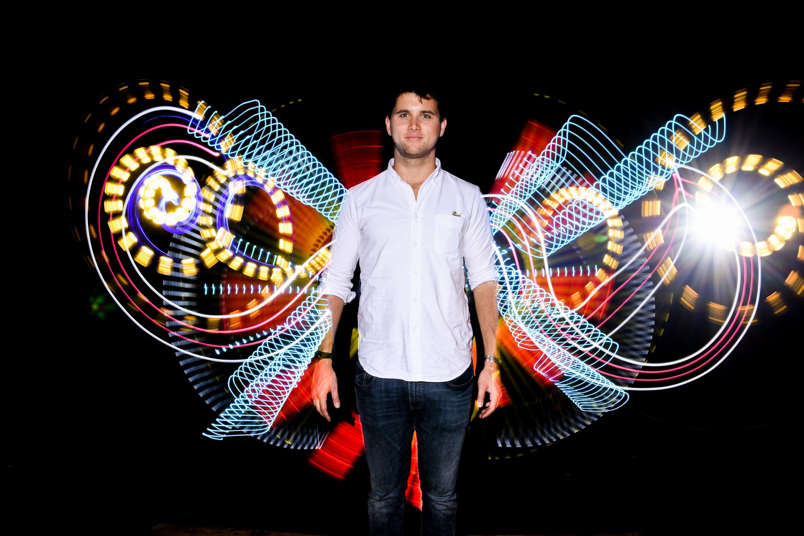 Animations light painting – Les Lucioles – Christopher Hibbert Animations light painting – Les Lucioles – Christopher Hibbert
